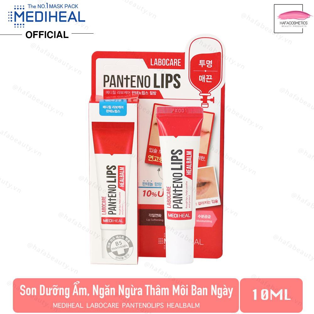 Son dưỡng Giảm Thâm Môi Ban Đêm Mediheal Labocare Pantenolips Healbalm 10ml - HAFA STORE