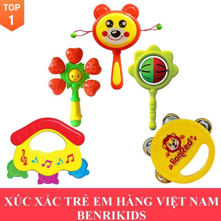 [Đồ chơi sáng tạo] (Hàng Việt Nam) Xúc Xắc Trẻ Em Antona Giúp Bé Phát Triển Thính Giác Và Khả Năng Cầm Nắm