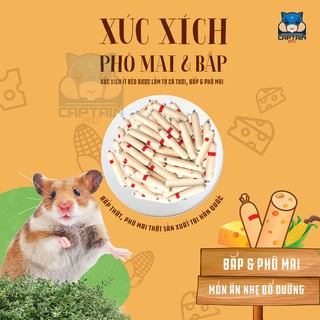 &lt;HÀN QUỐC&gt; Xúc xích phô mai ngô cho thú cưng