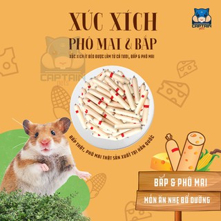 <HÀN QUỐC> Xúc xích phô mai ngô cho thú cưng