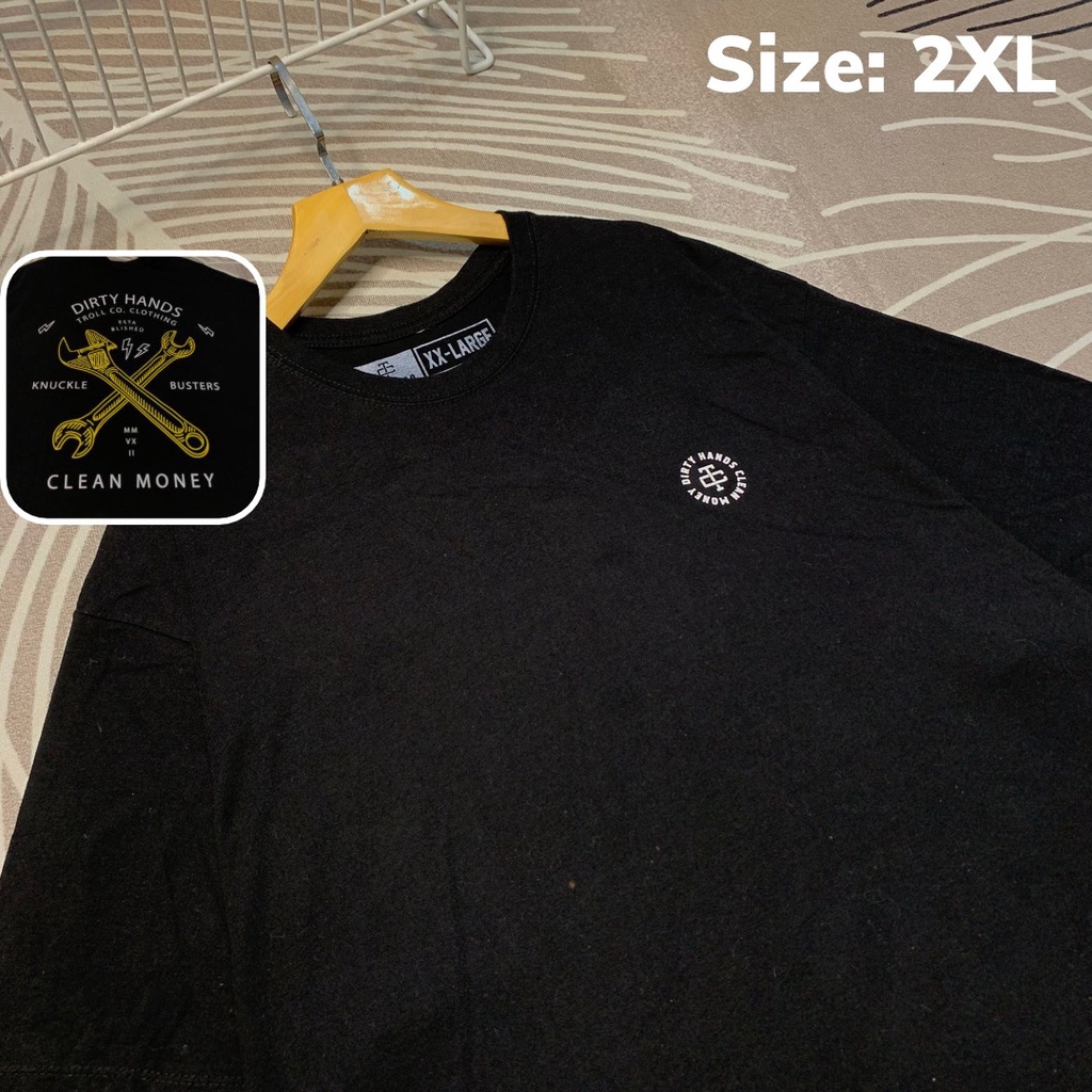 ÁO THUN MỸ 2 HAND UNISEX LOẠI 1 NHIỀU MÀU