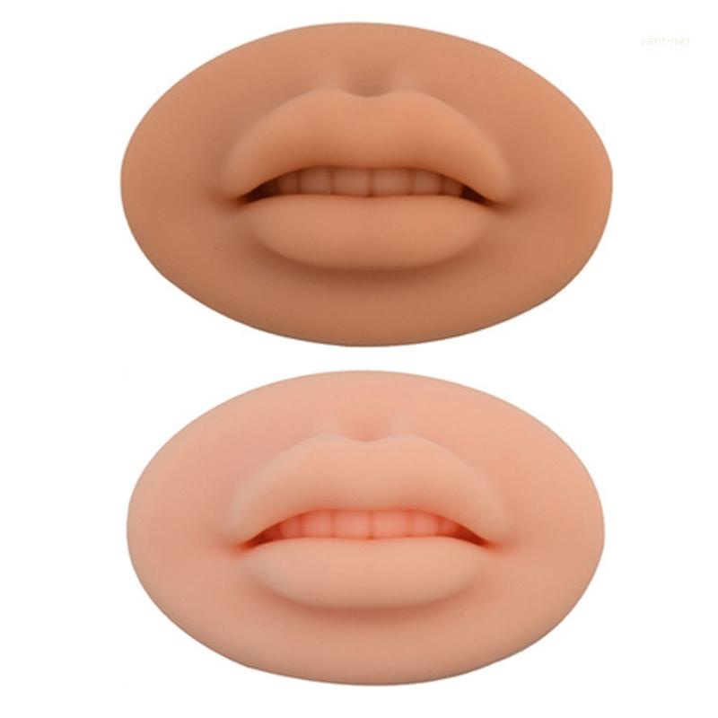 Mô Hình Đôi Môi 5D Bằng Silicone Dùng Luyện Tập Trang Điểm