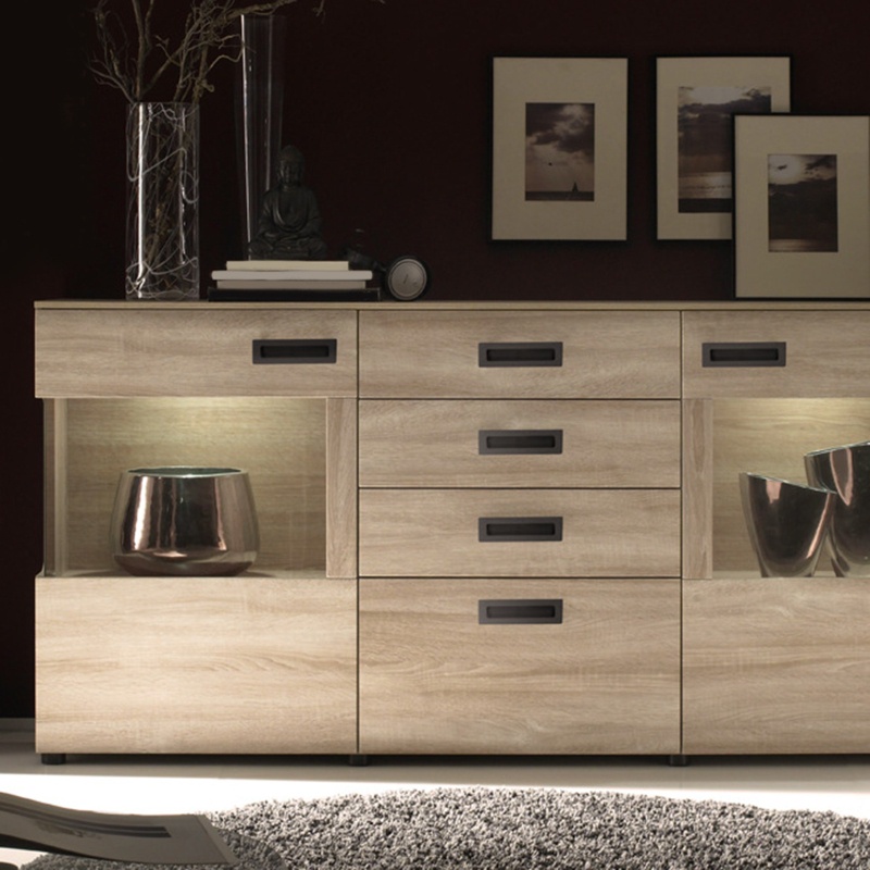 Tay Nắm Ngăn Kéo Tủ Bằng Hợp Kim Nhôm Tiện Dụng Cho Nhà Bếp / Phòng Ngủ