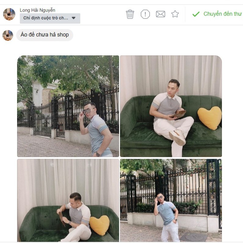 [100% Cotton] Áo Polo Nam - Hàng Thiết Kế Chính Hãng Rosi / Mã Áo: P02 | BigBuy360 - bigbuy360.vn