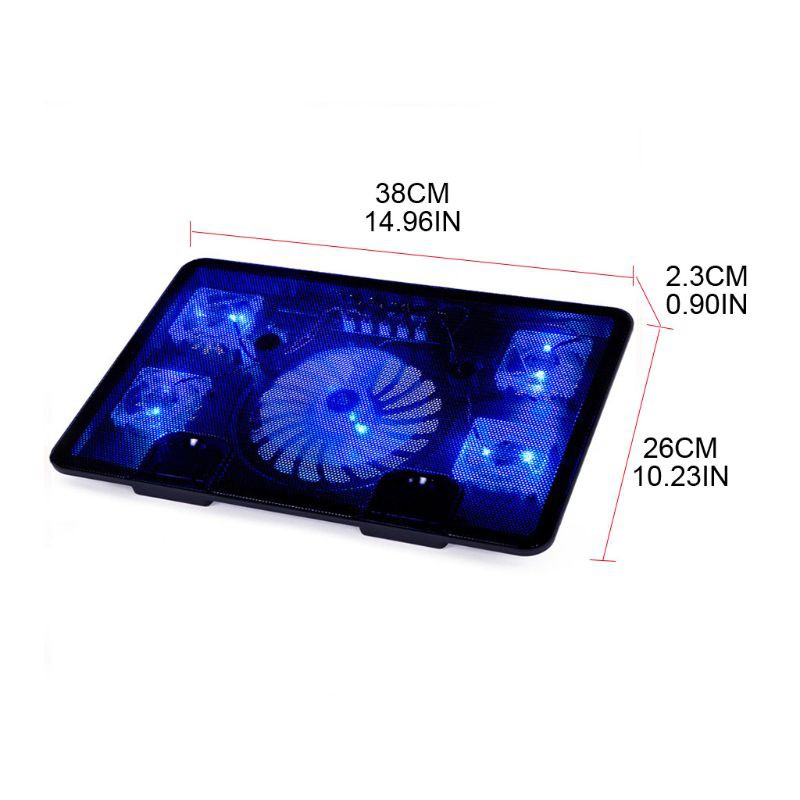 Đế Tản Nhiệt Cho Laptop 14 Inch 15.6 Inch