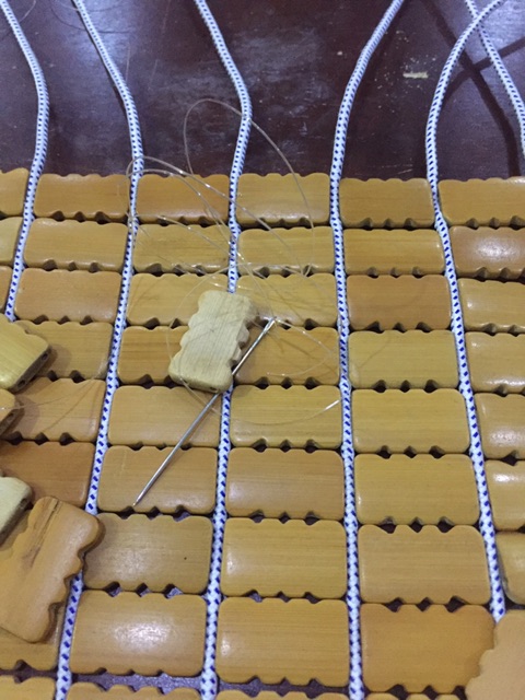 Chiếu trúc 1m2x 2m dây dù đan