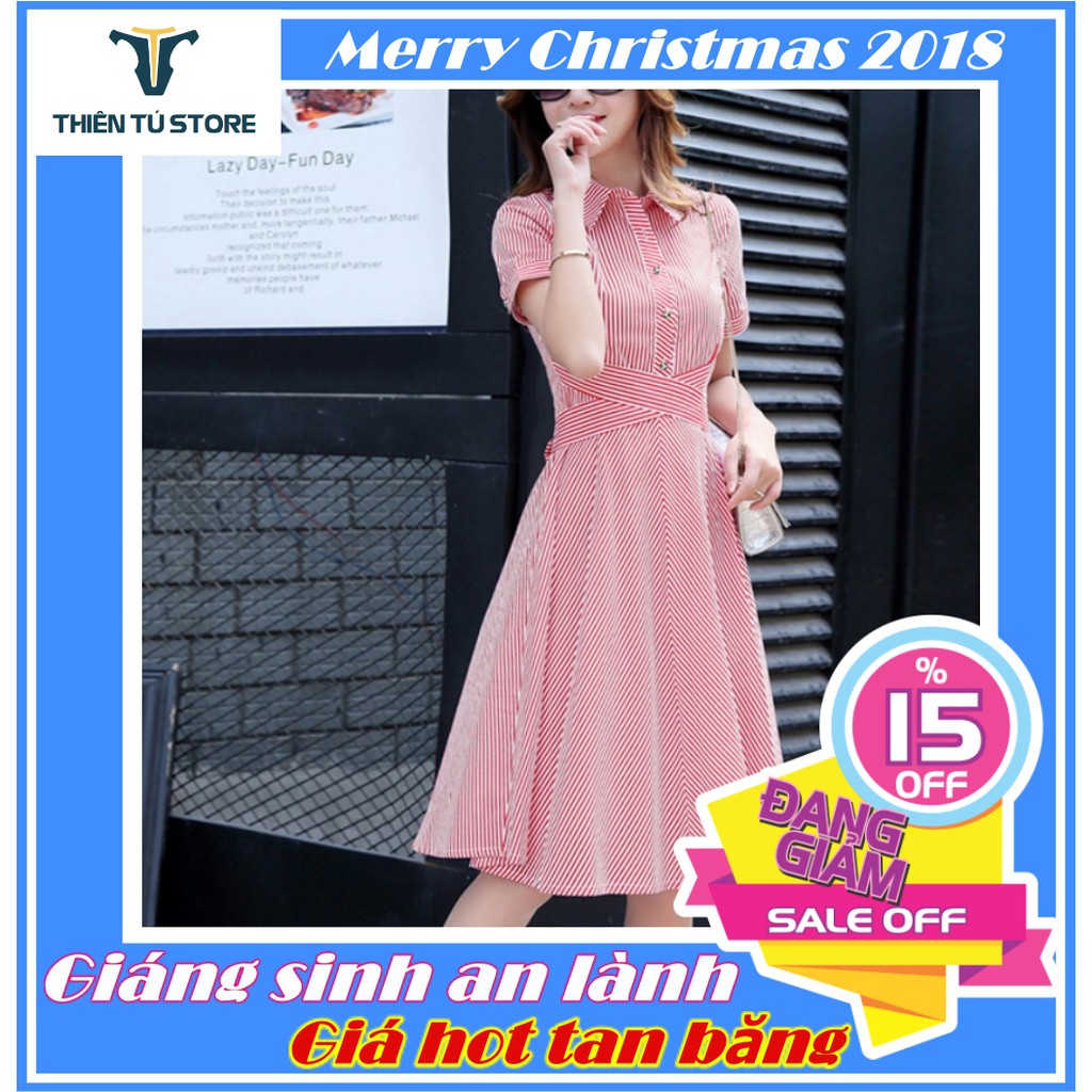 Đầm dự tiệc dáng xòe chất kate thun hàng cao cấp dáng rất xinh 01296