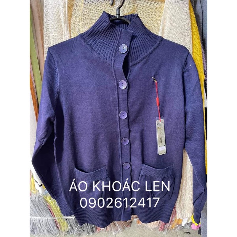 ÁO KHOÁC LEN DÂY KÉO HOẶC NÚT SIZE TO DƯỚI 73kg 245k | BigBuy360 - bigbuy360.vn