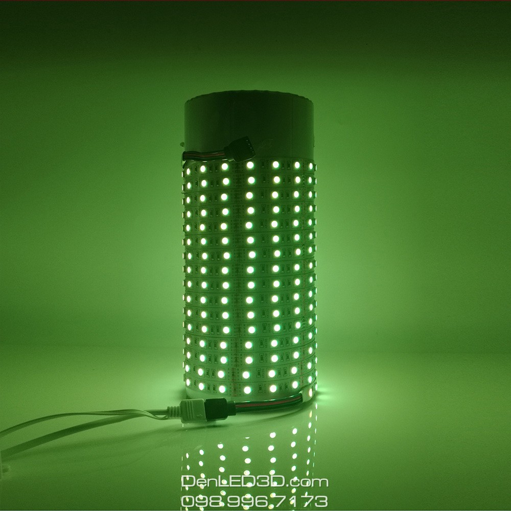 [Cao Cấp] Cuộn Đèn LED 5050 300 Bóng, Đèn Tiktok Quấn Cây Chống Nước Kèm Nguồn 5A