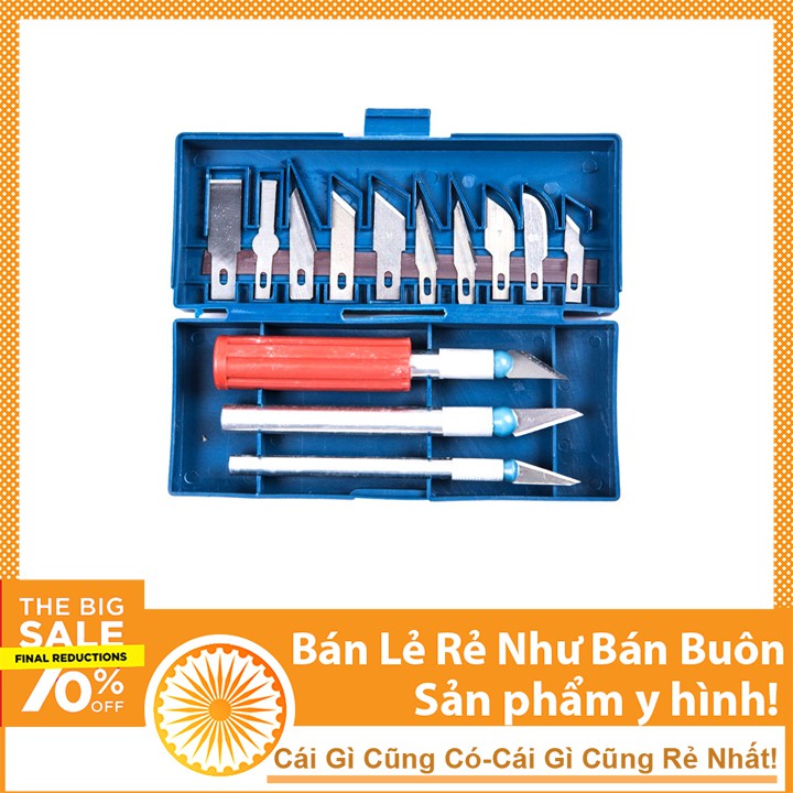 Bộ Dao Trổ Điêu Khắc 13 Chi Tiết