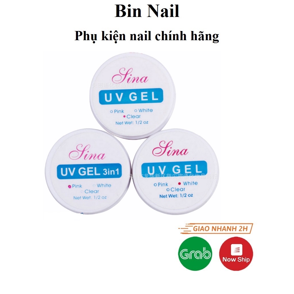 Gel đắp móng uv hiệu sina