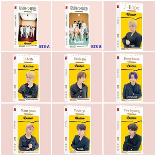 Hộp ảnh postcard BTS Butter và các thành viên