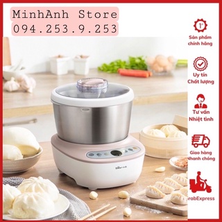Máy trộn bột, máy Nhồi Bột, Máy Nhào Bột Tự Động Đa Năng Bear 5L.BẢO HÀNH 18 tháng chính hãng