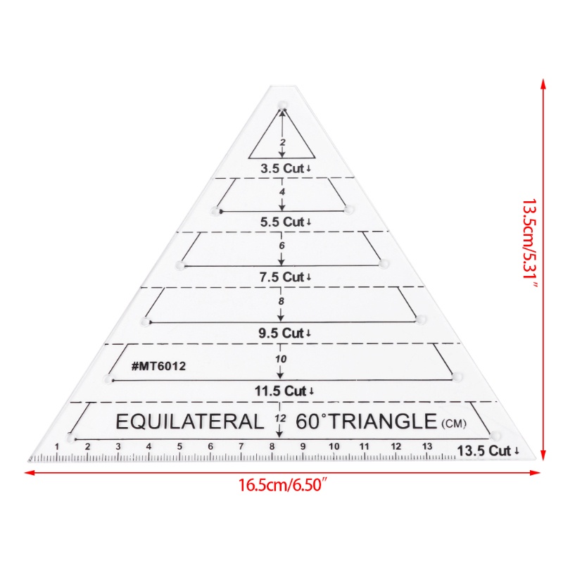 Thước Đo Góc 60 Độ Chuyên Dụng Cho Người Mới Bắt Đầu