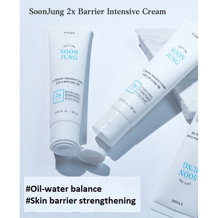 Kem Dưỡng Da Chuyên Sâu 60ml / Soon Jung 2X Barrier Intensive Cream 60ml