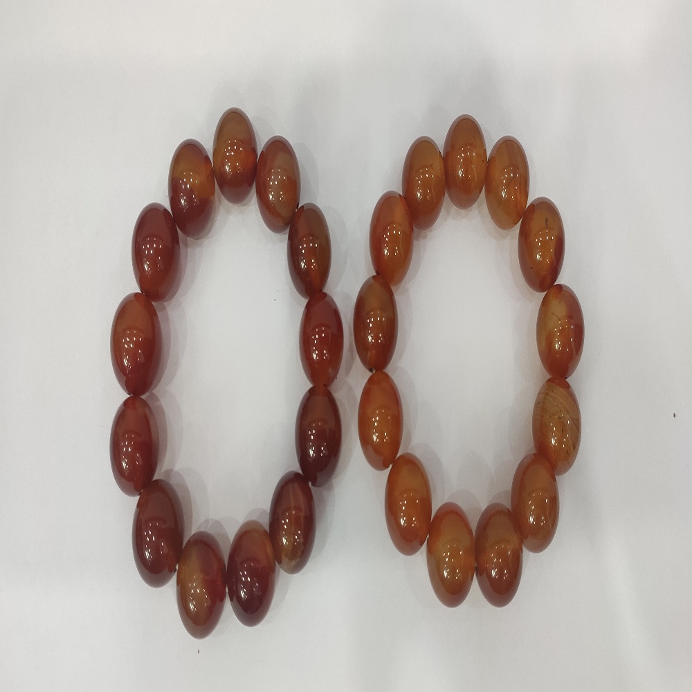 Vòng tay nhân tạo Đá mã não 16 ly (Đá Myanmar)