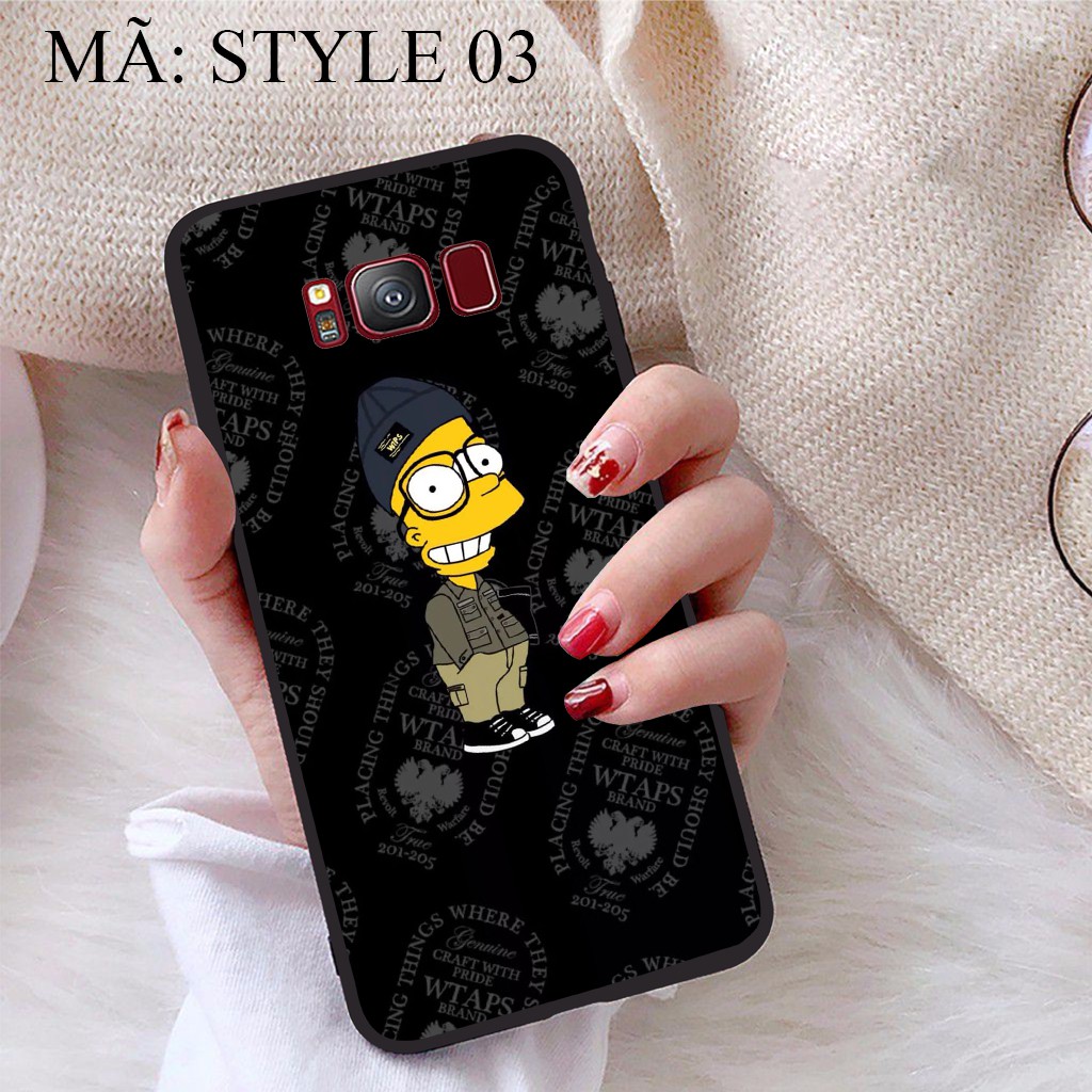 Ốp lưng Samsung S8 viền dẻo TPU BST Phong cách