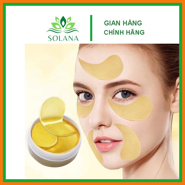 Hộp 60 miếng mặt nạ dưỡng mắt Bioaqua Eyemask Hydrating Senabeauty SOLANA