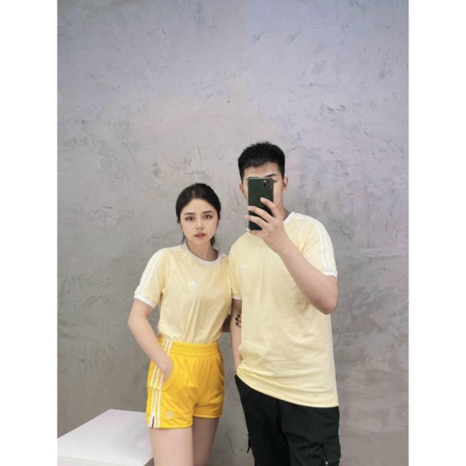 Áo Thể Thao Nam Nữ [Tee Shirt] 3STR Easy Yellow [ĐỒ TẬP GYM]