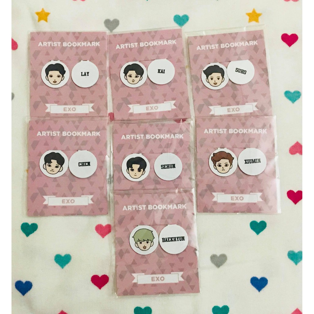 Artist Bookmark ~ EXO/ Đánh dấu trang
