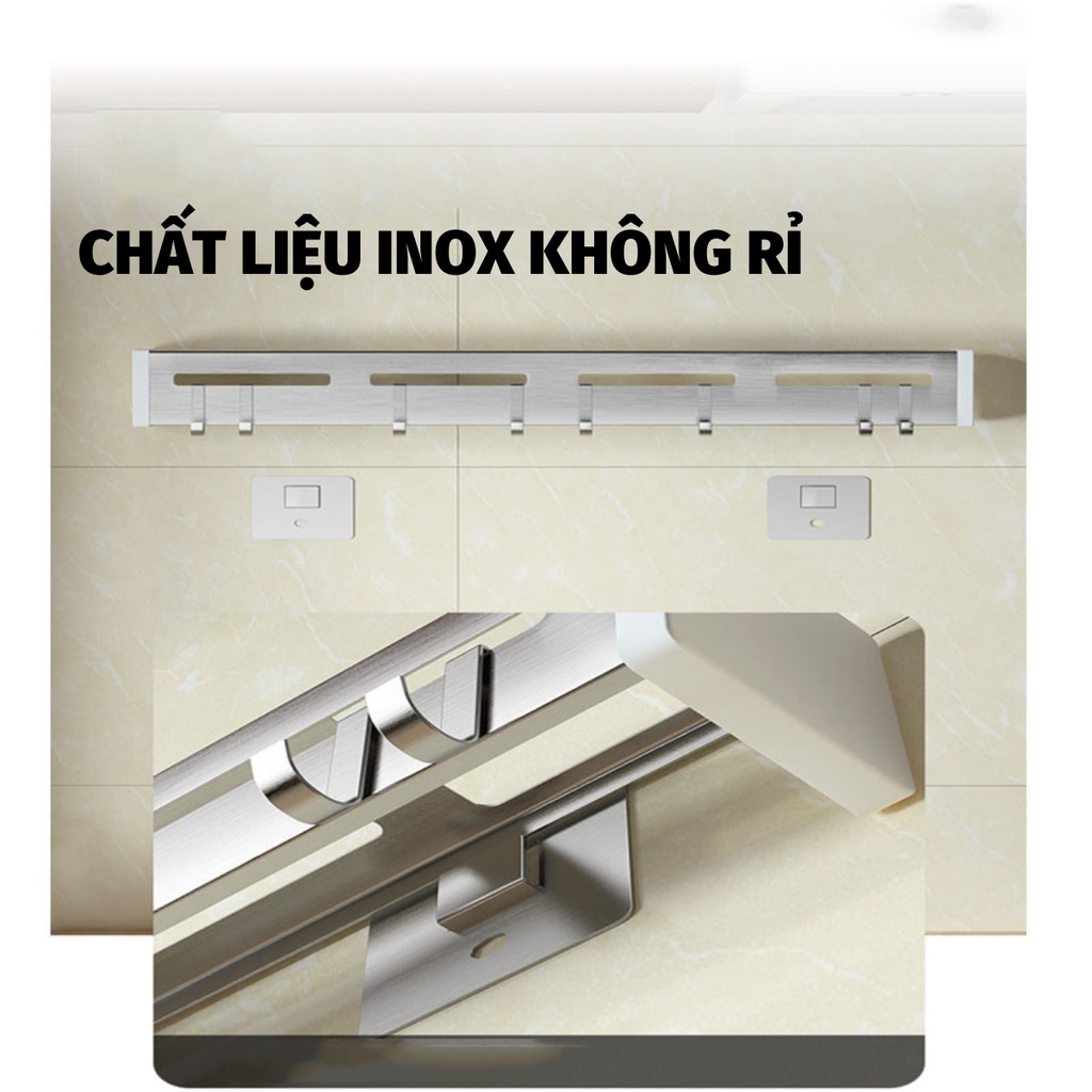 Giá Treo Đồ, Kệ Treo Dao, Kéo Đũa Các Loại Chất Liệu Inox Cao Cấp NOBITA OFFICIAL