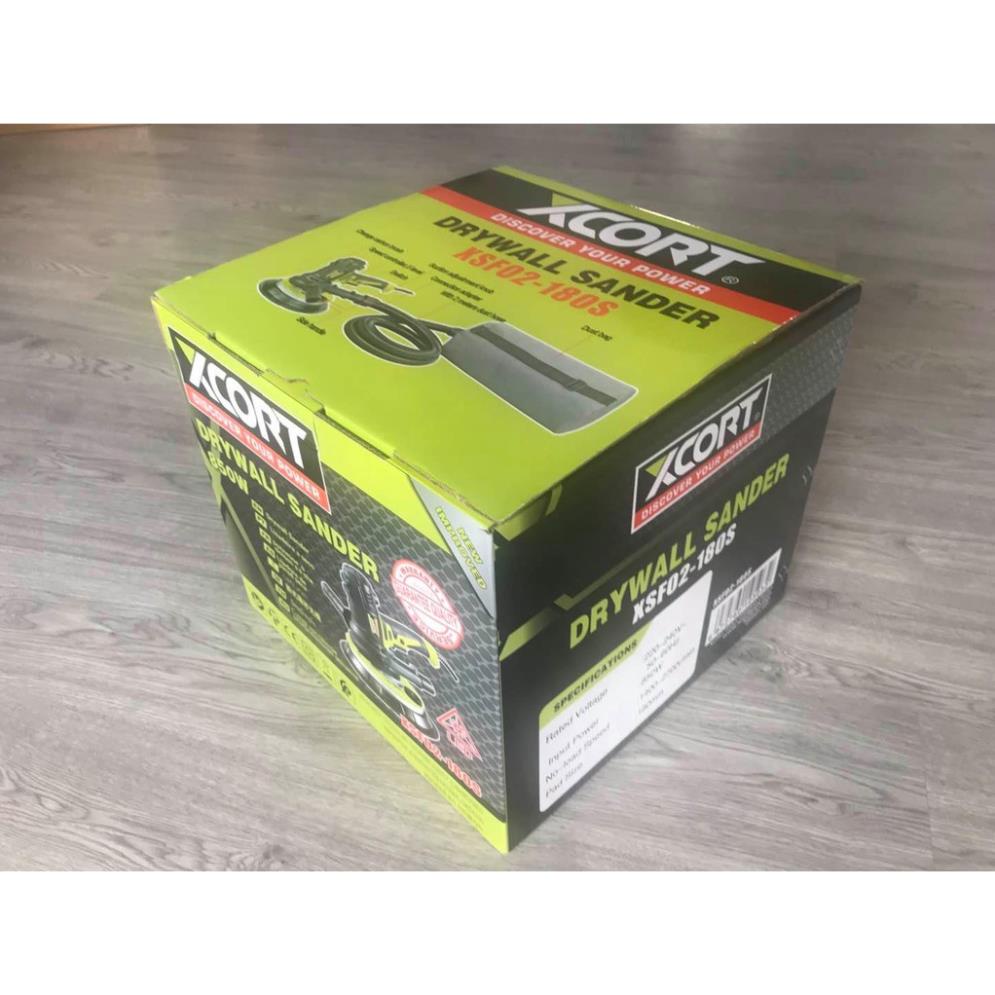 Máy chà nhám-Máy chà tường 850W XCORT Tặng kèm giấy nhám Bảo hành chính hãng 12 tháng
