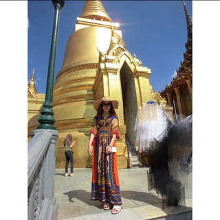 Đầm Thổ Cẩm Phong Cách Boho