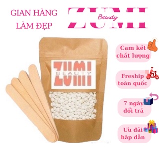 Wax lông sáp cao cấp siêu bám lông dừa & trong suốt 100g sáp nóng hard wax beans - swl1