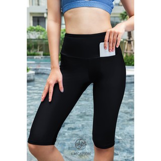 (Tặng kèm quà) Quần Lửng Thể Thao Đa Năng LMcation - Đen