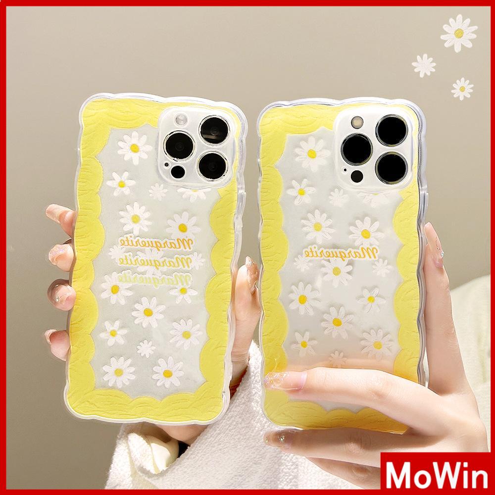 Ốp Điện Thoại Silicon Mềm Chống Trượt Chống Sốc In Hình Hoa Cúc Vàng Cho iPhone 13 Pro Max 12 Pro Max 11 7Plus