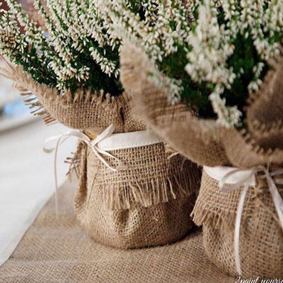 Vải bố thô, vải  đay, làm trang trí, phông nền chụp ảnh, rèm cửa, handmade, decor, trải bàn
