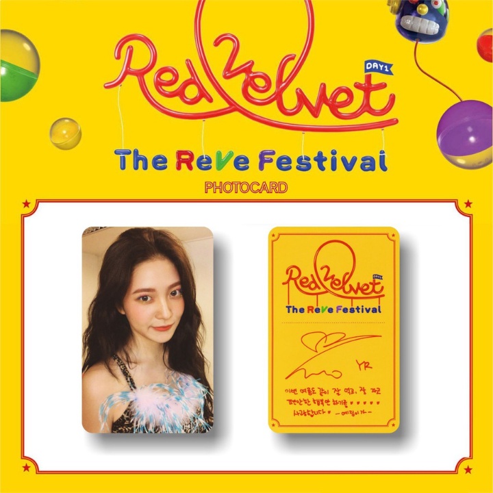 Set 5 card RV The Reve Festival Day 1 Guide Book ver.