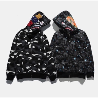 Áo bape hàng thêu 1 mũ