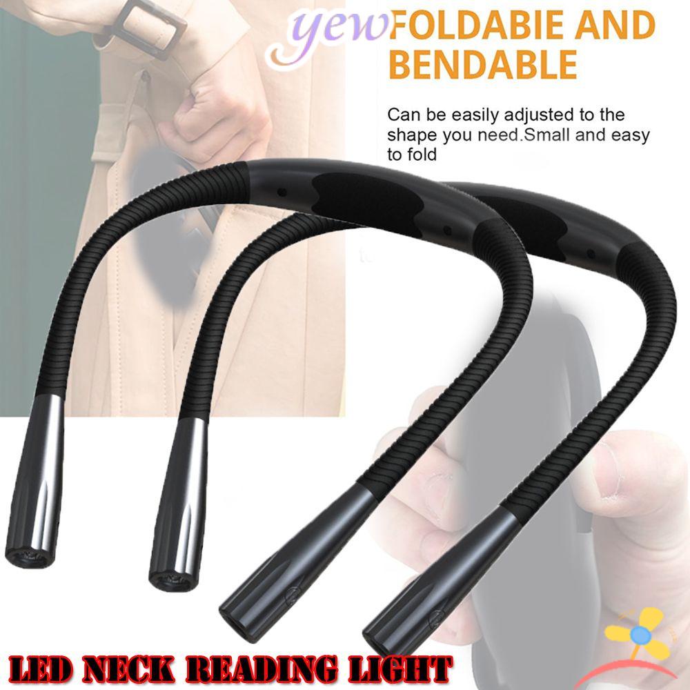 Đèn LED Đọc Sách Đeo Cổ 3 Màu Có Thể Sạc Lại Tiện Dụng