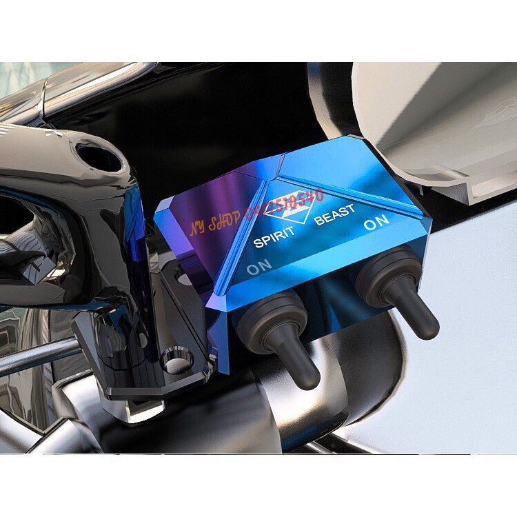 Công tắc đèn trợ sáng  CNC - Spirit beast- chính hãng