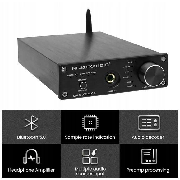 Giải mã âm thanh Fx- Audio X6 MKII Tặng kèm quà tặng trị giá 139k