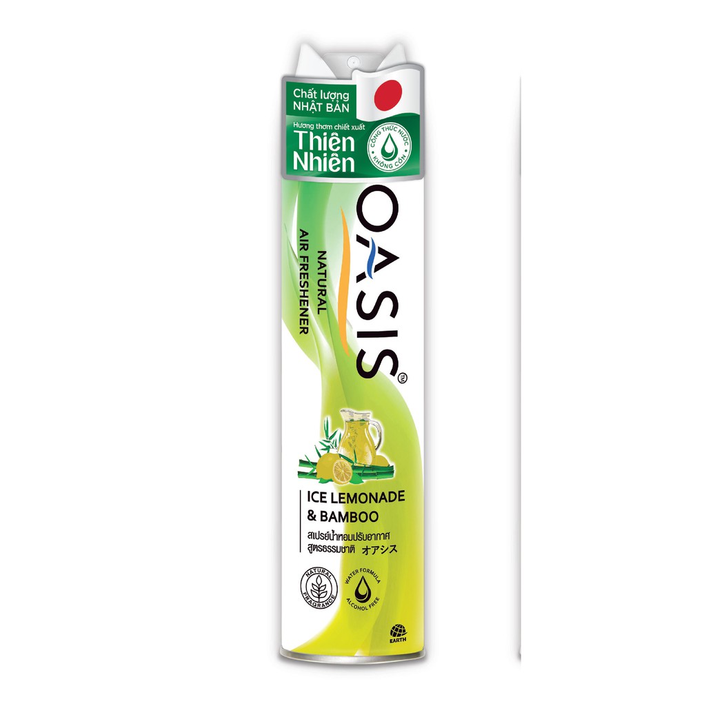 Xịt phòng Oasis thiên nhiên chai 320ml