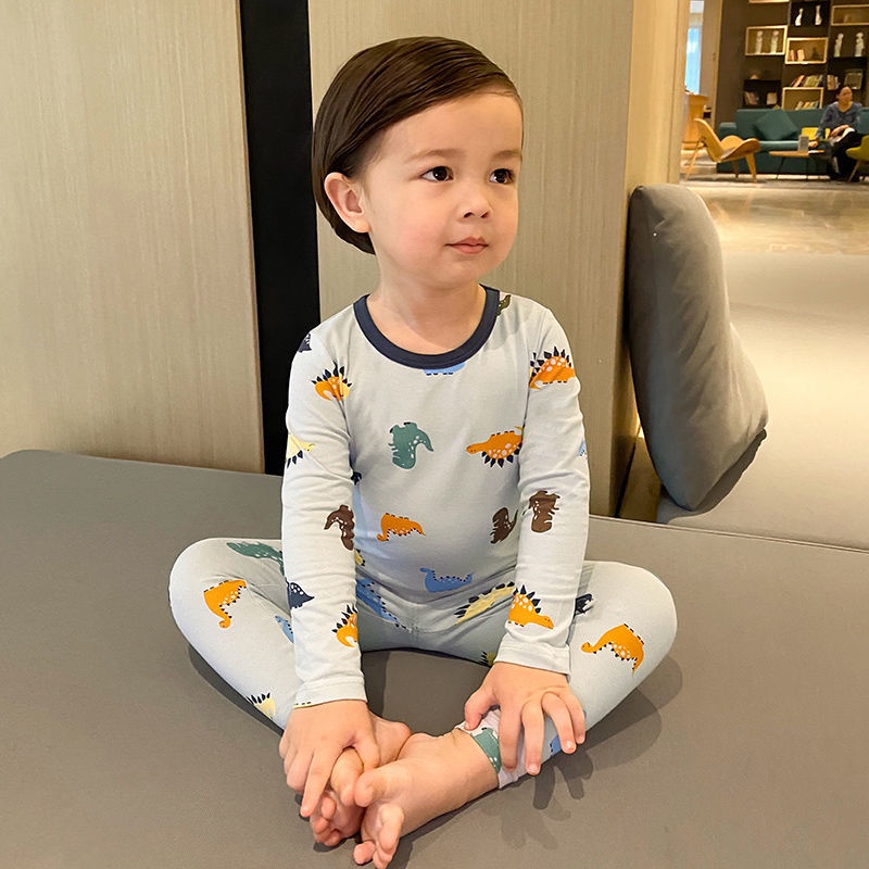 Bộ quần áo ngủ cotton cho bé