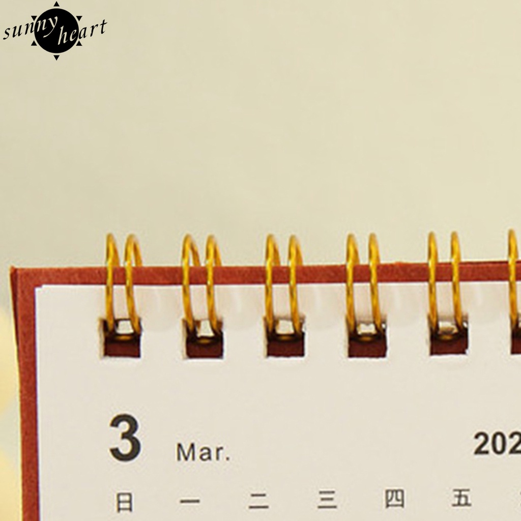 Lịch để bàn mini 2022 tháng tiện dụng cho trường học