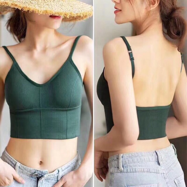 Cực hót 2020 Áo bra khoét lưng u 657 bra gym yoga sexy gợi cảm