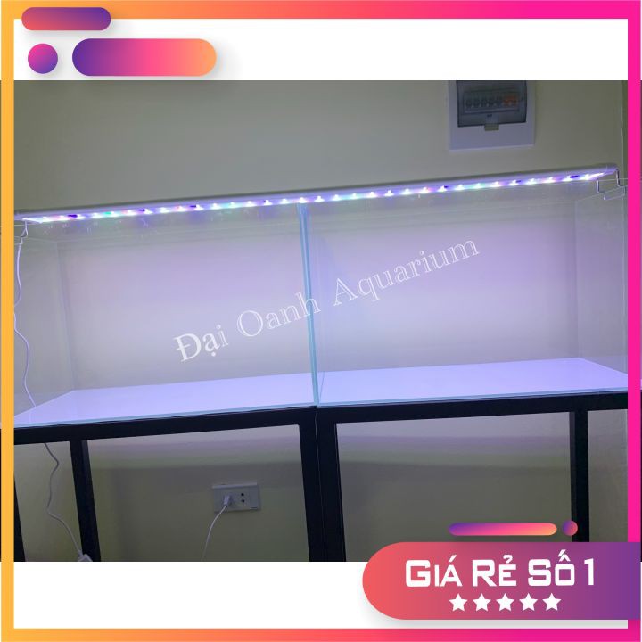 Đèn Led GEBO 4D RGB 100cm 3 Chế Độ Ánh Sáng Cho Bể Cá 100-110cm - Đèn Led Cho Bể Cá Cảnh- Bể Cá Thủy Sinh