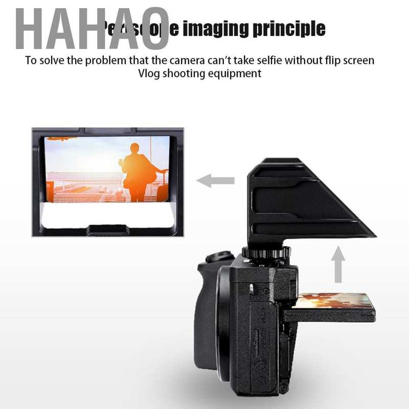 Hahao UURig ABS Camera Vlog Selfie Flip Screen Bracket for Sony/Fuji/Nikon/Canon CHW