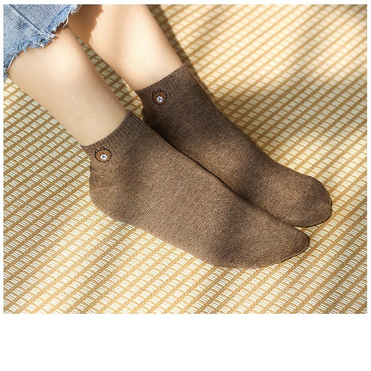 [XẢ LỖ] Tất gấu HOT TREND siêu đáng yêu 10 màu⚡️ 𝐅𝐑𝐄𝐄 𝐒𝐇𝐈𝐏 ⚡️ COTTON thấm hút mồ hôi -  Mã SR1