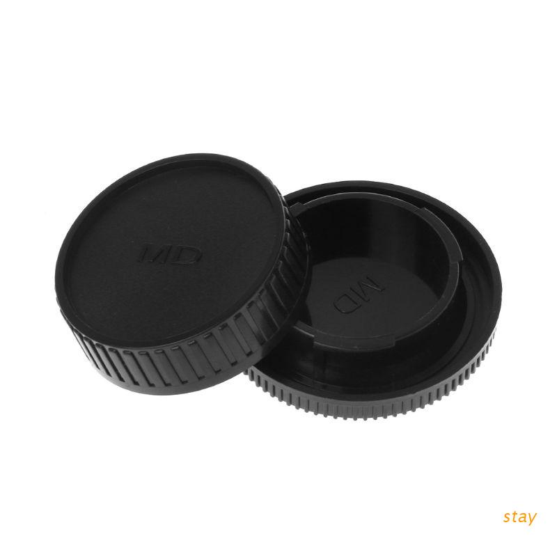 Nắp bảo vệ ống kính máy ảnh bằng nhựa màu đen thay thế cho Minolta MD X700 DF-1 | BigBuy360 - bigbuy360.vn