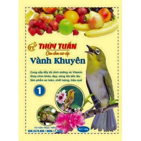 Cám chim vành khuyên thương hiệu thúy tuấn số 1