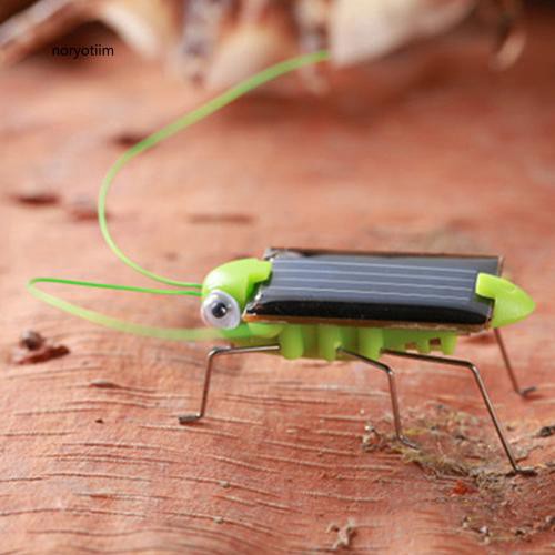 NYTM_Creative Fun Solar Power Robot Insect Locust Grasshopper Kids Educational Toy