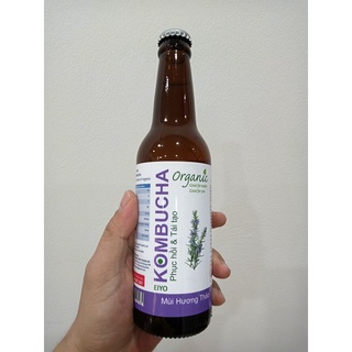 TRÀ EIYO KOMBUCHA  – PHỤC HỒI & TÁI TẠO –MÙI HƯƠNG THẢO - Thùng 6 CHAI (Restore and Regenerate – Rosemary)