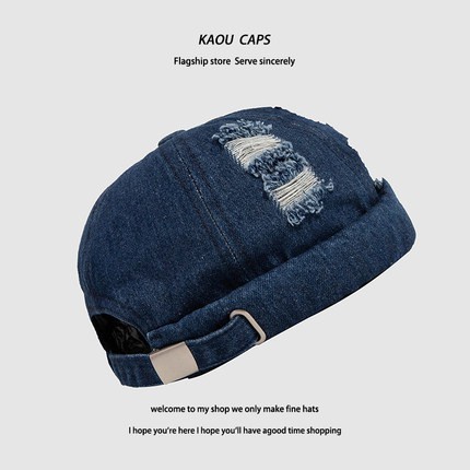 Nón Vành Denim Phong Cách Retro Thời Trang Cho Nam Và Nữ