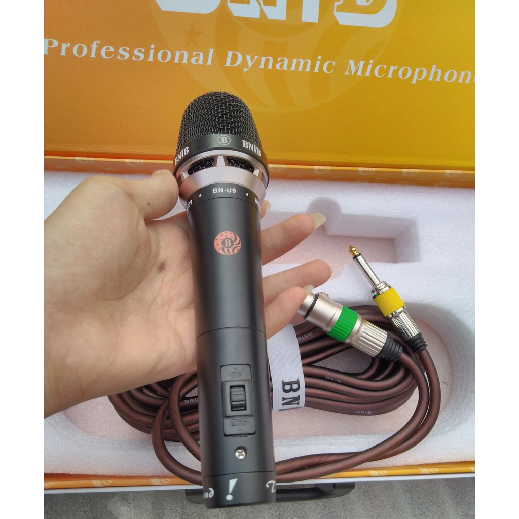 MICRO KARAOKE BNIB U9 CAO CẤP - HÀNG CHẤT LƯỢNG