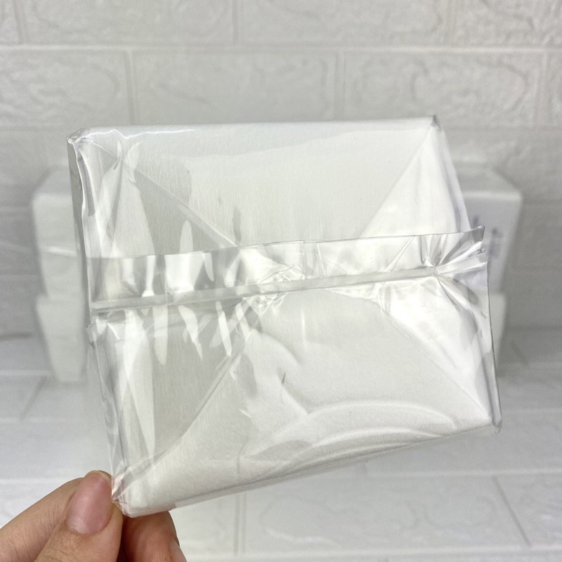 Giấy lau mặt trong thẩm mỹ, Spa (200 tờ/cây) - Khăn giấy lau mặt dùng trong Spa loại 1